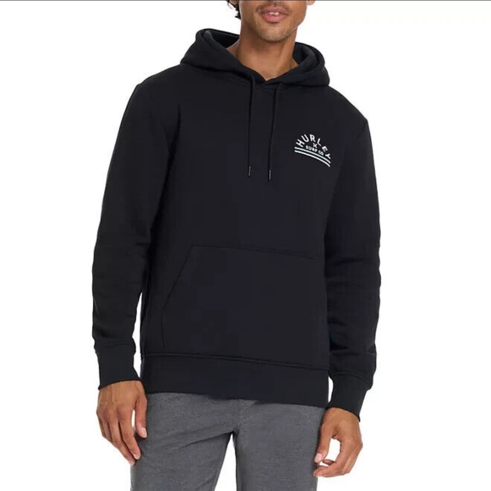 Hurley Embroidered Logo Hoodie